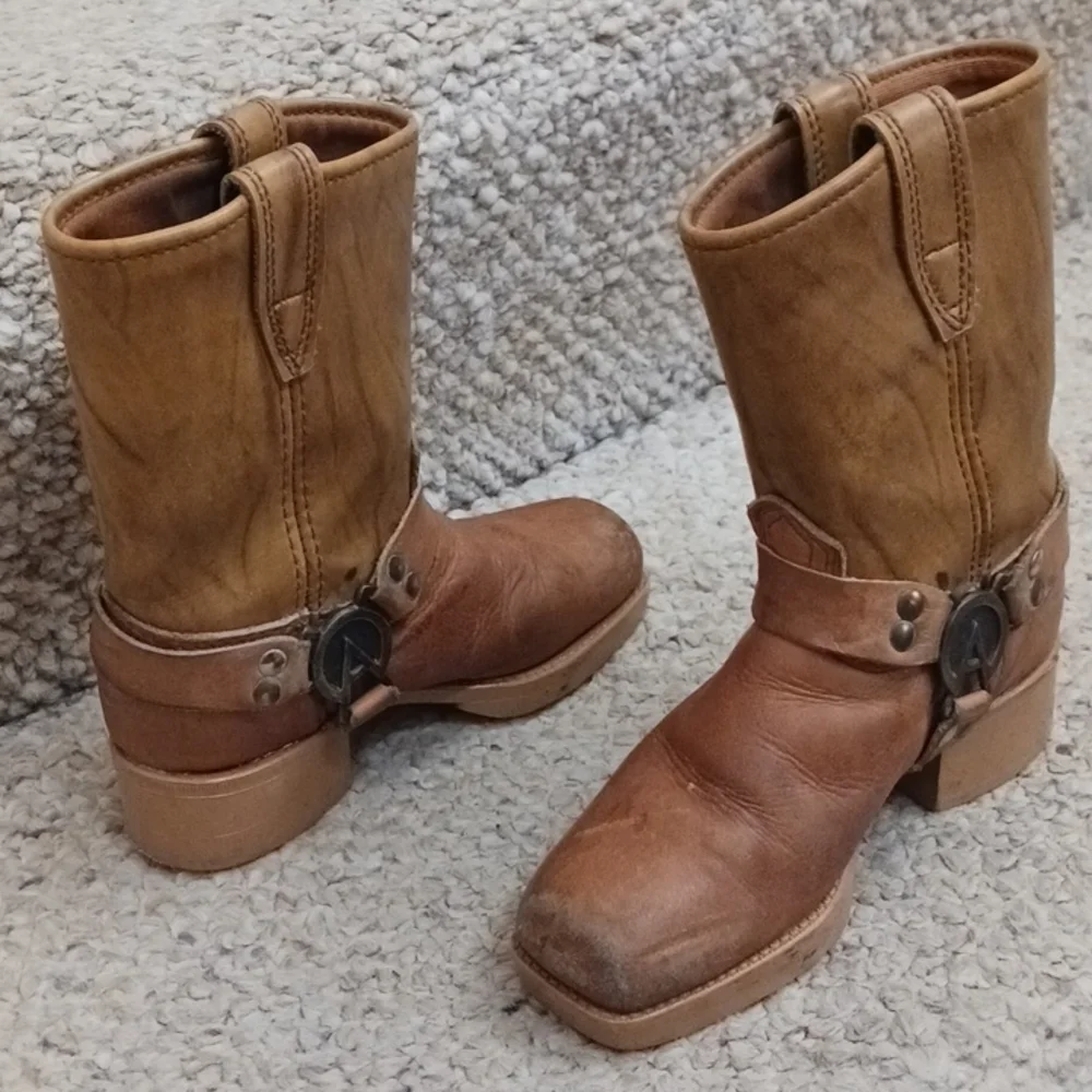 Square Toed Children's Boots